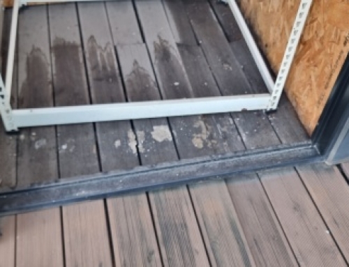 강남 삼성동 옥상 데크보수중 부분데크보수