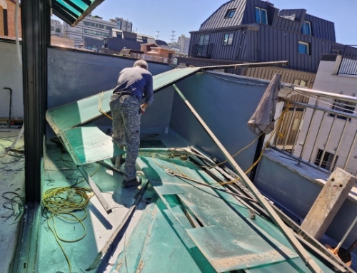 구청 시정 명령 철거후 원상 복구